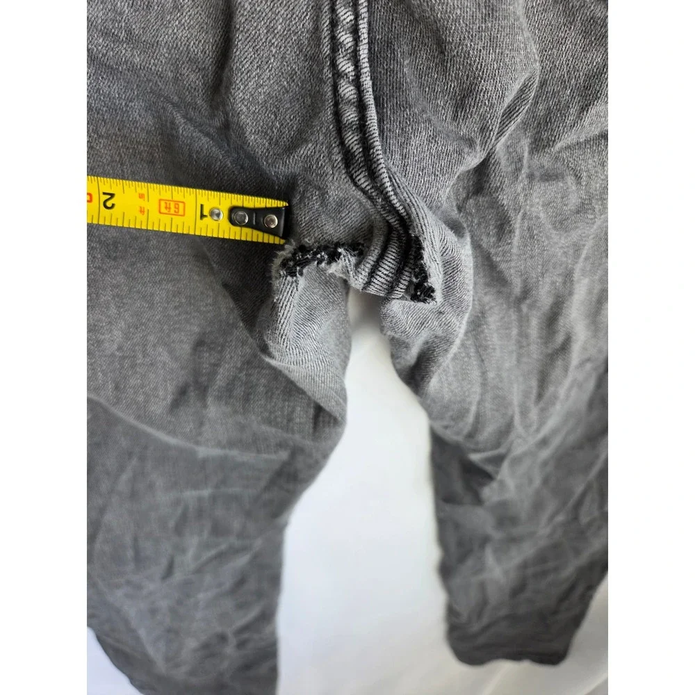 Banana Republic Travel Jeans Mens  Athletic Fit Faded Black Denim Pants